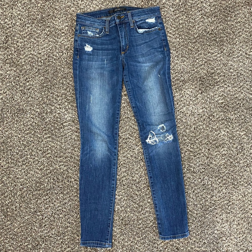 Joes destroyed skinny jeans